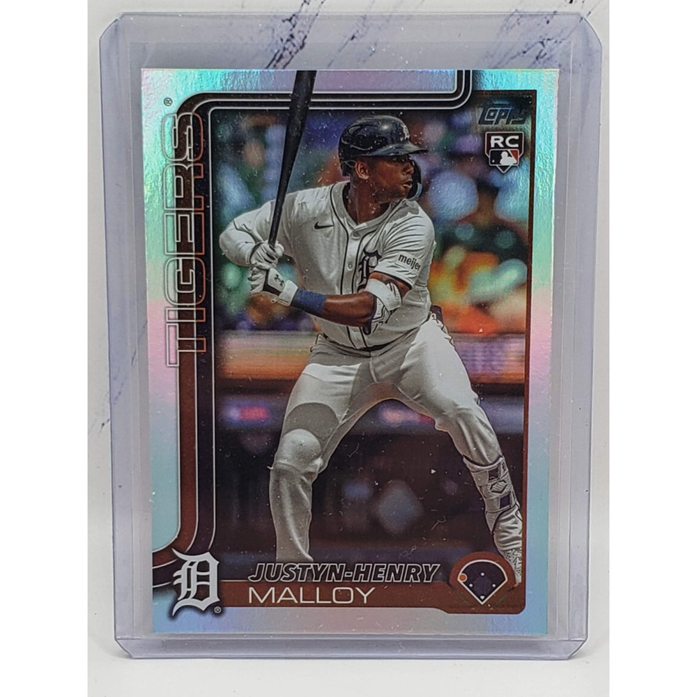Justin-Henry Malloy Rookie 2025 Topps Series One Insert Chrome #269